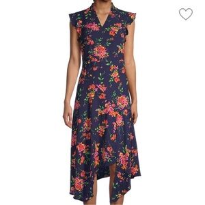 Nanette Lenore Floral Navy Dress